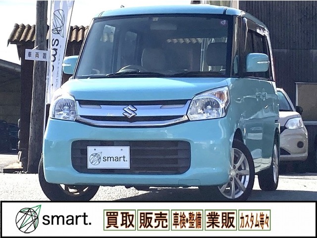 スズキ&nbsp;スペーシア&nbsp;660 T&nbsp;後期 ターボ 電スラ SDナビ ETC&nbsp;福岡県