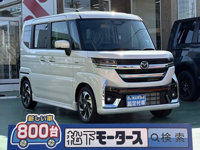 マツダ&nbsp;フレアワゴン&nbsp;660 カスタムスタイル XS&nbsp;LEDヘッドライト 両側PSD 届出済未使用車&nbsp;静岡県