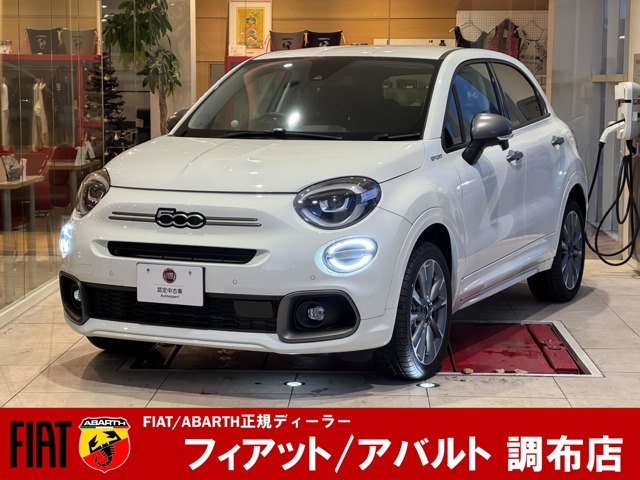 フィアット&nbsp;500X&nbsp;スポーツ&nbsp;当店デモカー ACC Carplay 当店代車&nbsp;東京都