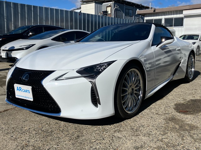 レクサス&nbsp;LC&nbsp;500&nbsp;赤革シート 電動オープン マークレビンソン&nbsp;長野県