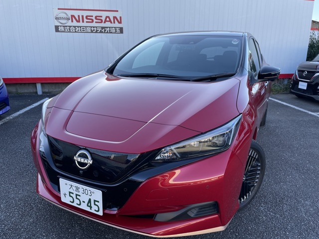 日産&nbsp;リーフ&nbsp;e+ X 90周年記念車&nbsp;試乗車UP・プロパイロット・純正ナビ&nbsp;埼玉県