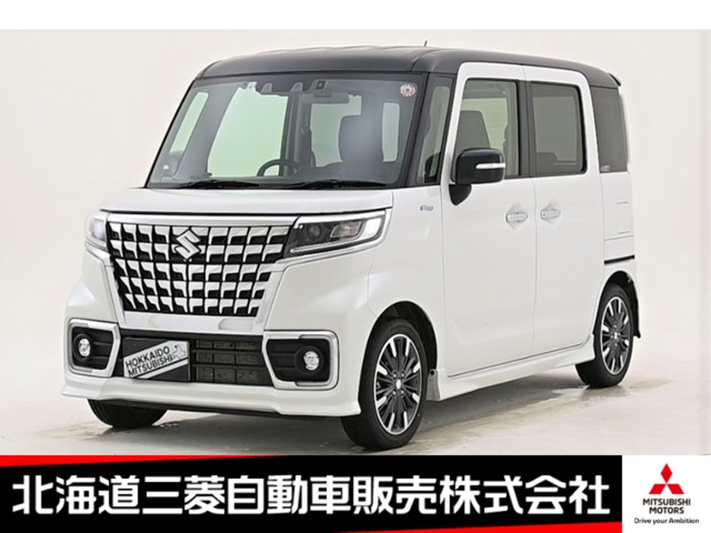 スズキ&nbsp;スペーシア&nbsp;660 カスタム ハイブリッド XS 4WD&nbsp;ナビ Bカメラ クルコン シートヒーター&nbsp;北海道