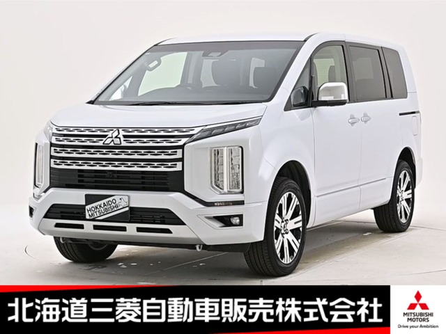 三菱&nbsp;デリカD：5&nbsp;2.2 P ディーゼルターボ 4WD&nbsp;10型ナビ 両側パワスラ バックカメラ&nbsp;北海道