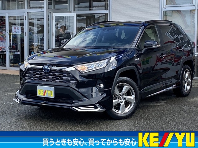 トヨタ&nbsp;RAV4&nbsp;2.5 ハイブリッド G E-Four 4WD&nbsp;禁煙車 社外9インチナビ フルエアロ&nbsp;秋田県