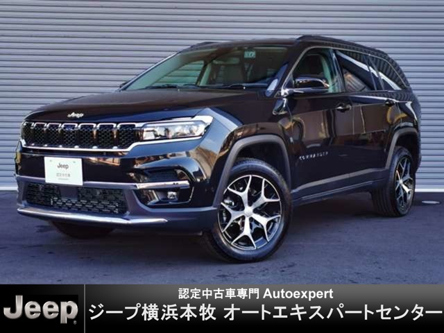 ジープ&nbsp;コマンダー&nbsp;リミテッド ディーゼルターボ 4WD&nbsp;認定中古車 弊社デモカー 黒革&nbsp;神奈川県