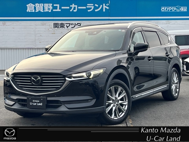 マツダ&nbsp;CX-8&nbsp;2.2 XD Lパッケージ ディーゼルターボ 4WD&nbsp;マツダコネクトナビ ETC2.0 BOSEスピーカ&nbsp;群馬県