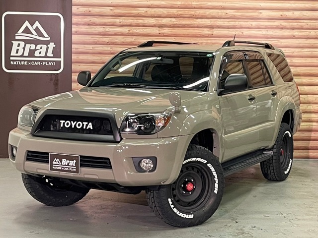 トヨタ&nbsp;ハイラックスサーフ&nbsp;2.7 SSR-X リミテッド 4WD&nbsp;全塗装 新品タイヤ リフトアップ&nbsp;福島県