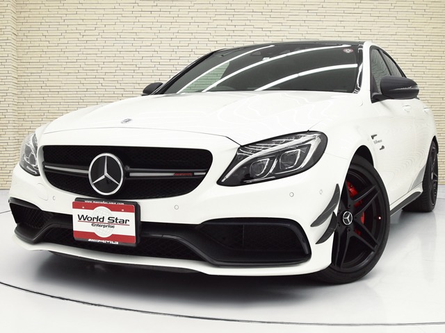 メルセデスＡＭＧ&nbsp;Cクラス&nbsp;C63&nbsp;エクスクルーシブPKG/パノラマSR/白黒本革&nbsp;静岡県