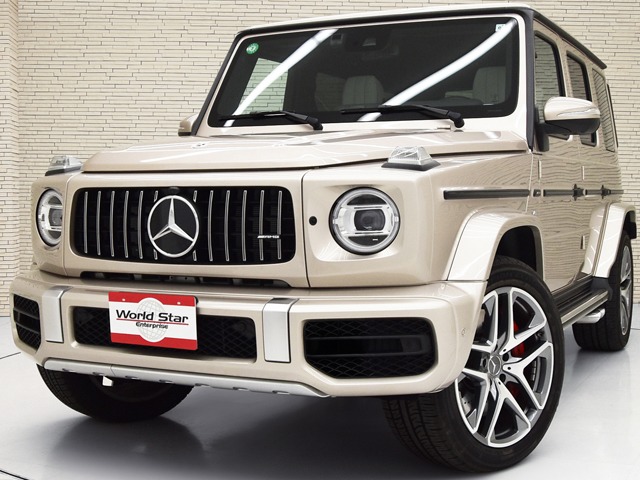 メルセデスＡＭＧ&nbsp;Gクラス&nbsp;G63 4WD&nbsp;OP165/マヌファクトゥーアプログラム+/白革&nbsp;静岡県