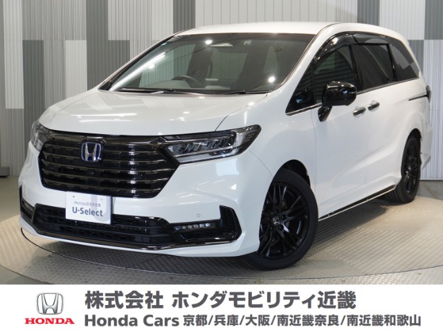 ホンダ&nbsp;オデッセイ&nbsp;2.0 e:HEV アブソルート EX ブラックエディション&nbsp;禁煙車 当社デモカー ギャザスメモリーナ&nbsp;奈良県