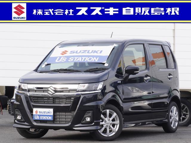 スズキワゴンR衝突被害軽減ブレーキ 全方位モニター 中古車画像