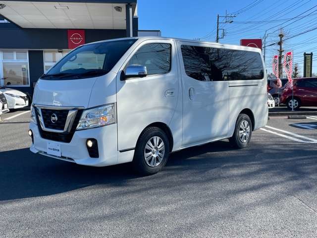 日産&nbsp;NV350キャラバン&nbsp;2.0 プレミアムGX ロングボディ&nbsp;エマブレ アラウンドビュー LEDライト&nbsp;茨城県