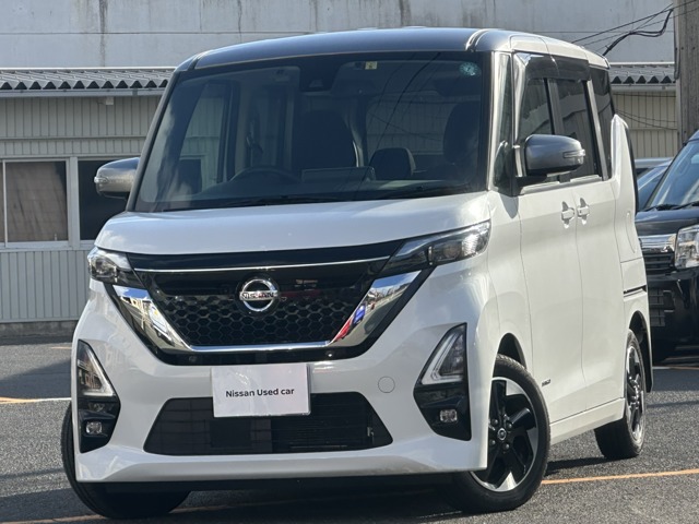 日産&nbsp;ルークス&nbsp;660 ハイウェイスターX プロパイロット エディション&nbsp;プロパイロット 純正ナビ 両側電動 ETC&nbsp;島根県