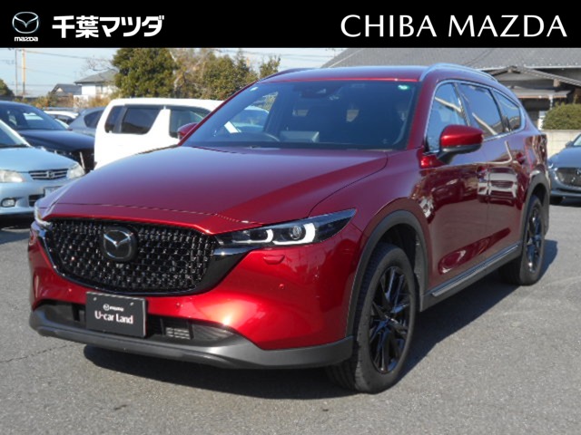 マツダ&nbsp;CX-8&nbsp;2.5 25T ブラックトーン エディション 4WD&nbsp;ワンオーナー リヤアルパインモニター&nbsp;千葉県