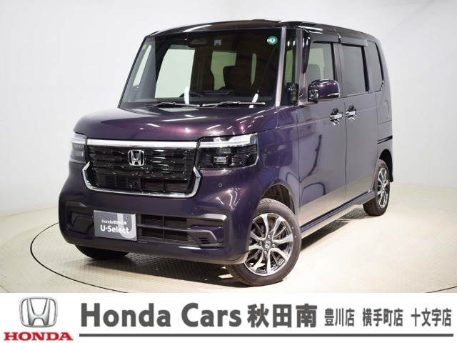 ホンダ&nbsp;N-BOX&nbsp;カスタム 660 4WD&nbsp;4WD ホンダセンシング 純正ナビ 前ドラレコ&nbsp;秋田県