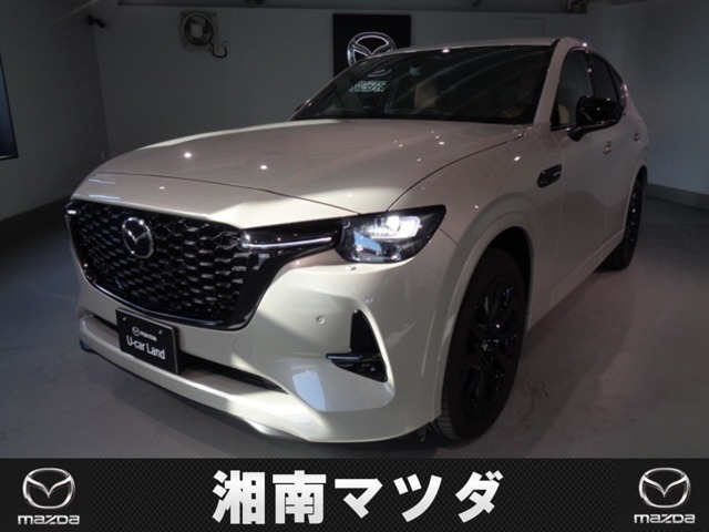 マツダ&nbsp;CX-60&nbsp;3.3 XDハイブリッド プレミアム スポーツ ディーゼルターボ 4WD&nbsp;サンルーフ デモカー&nbsp;神奈川県