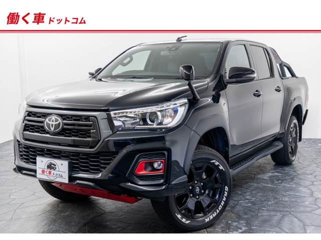 トヨタ&nbsp;ハイラックス&nbsp;2.4 Z ブラック ラリー エディション ディーゼルターボ 4WD&nbsp;1年保証付き アルパインナビ TRDカスタム&nbsp;愛知県