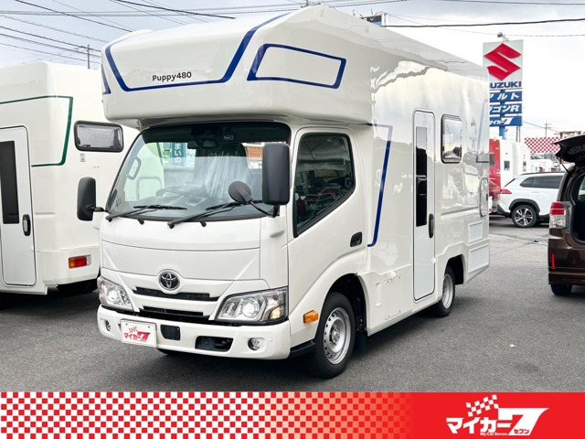 トヨタ&nbsp;カムロード&nbsp;キャンパー厚木 パピィ480 2WD&nbsp;720Wソーラー ガソリン  家庭用エアコン&nbsp;愛知県