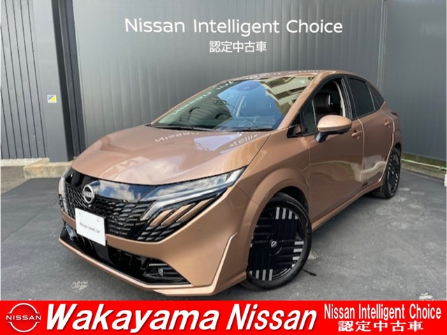 日産&nbsp;ノートオーラ&nbsp;1.2 G&nbsp;当社試乗車&nbsp;和歌山県