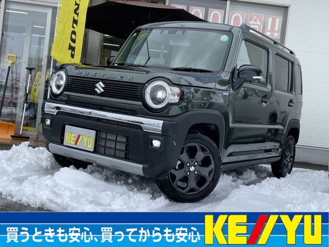 スズキ&nbsp;ハスラー&nbsp;660 タフワイルドターボ 4WD&nbsp;全方位カメラ付9型ナビ シートヒーター&nbsp;富山県