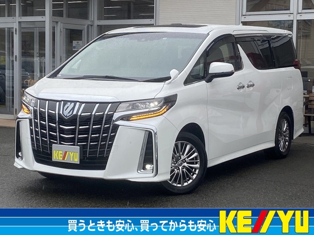 トヨタ&nbsp;アルファード&nbsp;ハイブリッド 2.5 SR Cパッケージ E-Four 4WD&nbsp;禁煙車 ウッドコンビステア サンルーフ&nbsp;秋田県