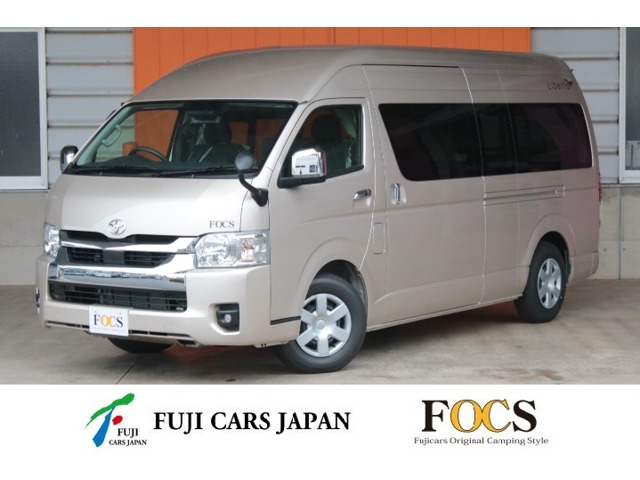 トヨタ&nbsp;ハイエースバン&nbsp;新車 FOCS リベルタ&nbsp;シングルサブ 走行充電 外部電源&nbsp;広島県