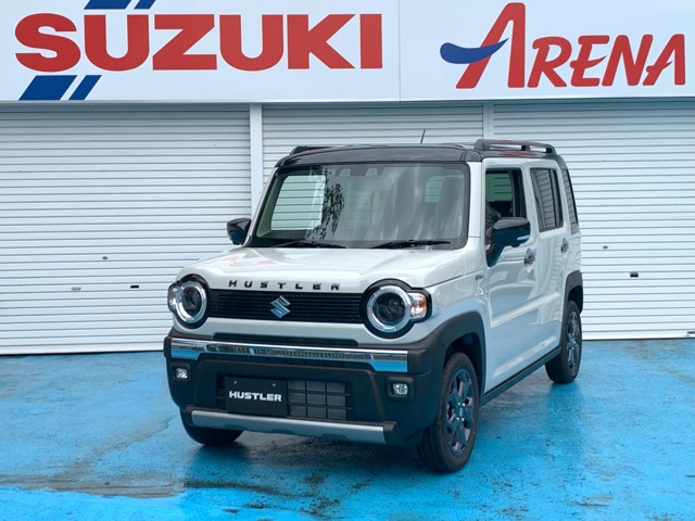 スズキ&nbsp;ハスラー&nbsp;660 タフワイルドターボ 4WD&nbsp;室内展示車 全方位付9インチメモリーナビ&nbsp;神奈川県