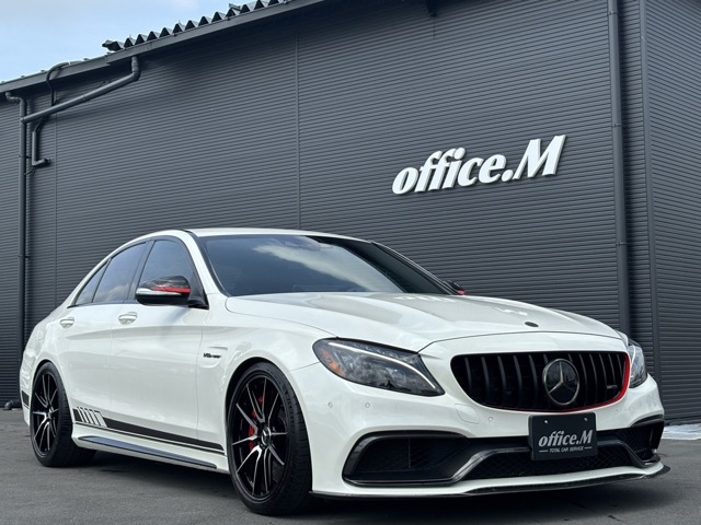 メルセデスＡＭＧ&nbsp;Cクラス&nbsp;C63 S エディション1&nbsp;社外エアロ&TWS装着アラゴスタ車庫調&nbsp;埼玉県