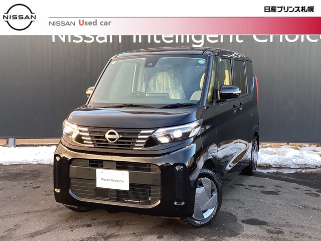 日産&nbsp;ルークス&nbsp;660 X 4WD&nbsp;社有車UP ナビ 夏冬タイヤ&nbsp;北海道