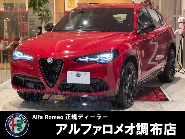 アルファ ロメオ&nbsp;ステルヴィオ&nbsp;2.0 ターボ Q4 ヴェローチェ 4WD&nbsp;ACC 黒革シート 純正ナビ Bカメラ Carplay&nbsp;東京都