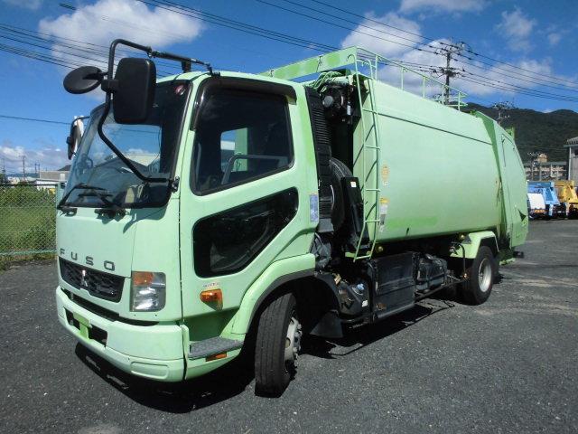 三菱ふそう&nbsp;ファイター&nbsp;4T 塵芥車 10立米 プレス式 パッカー車&nbsp;&nbsp;福岡県