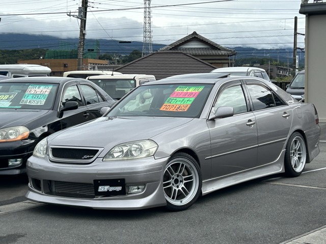 トヨタ&nbsp;マークII&nbsp;2.5 グランデiR-V&nbsp;STガレージエアロ サンルーフ 公認5速&nbsp;静岡県