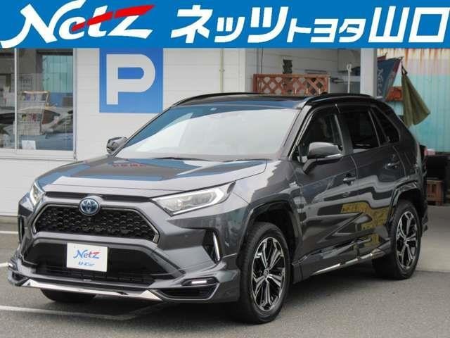 トヨタ&nbsp;RAV4 PHV&nbsp;2.5 ブラック トーン E-Four 4WD&nbsp;サンルーフ モデリスタエアロ装備&nbsp;山口県