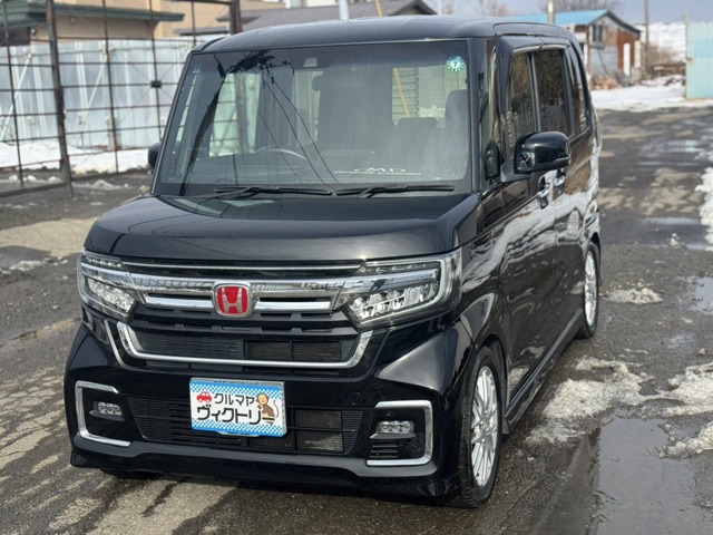 ホンダ&nbsp;N-BOX&nbsp;カスタム 660 L ターボ 4WD&nbsp;夏17インチ 車高調 マフラー ナビBカメ&nbsp;北海道