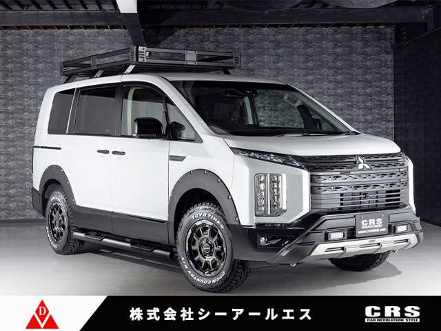 三菱&nbsp;デリカD：5&nbsp;2.2 シャモニー 電動サイドステップ非装着車 ディーゼルターボ 4WD&nbsp;ジャオスコンプリート アルパインナビ&nbsp;大阪府