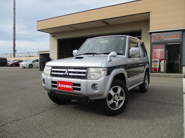 三菱&nbsp;パジェロミニ&nbsp;660 VR 4WD&nbsp;メモリーナビ フルセグTV&nbsp;新潟県