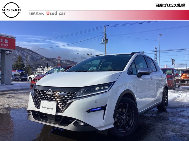 日産&nbsp;ノート&nbsp;1.2 AUTECH クロスオーバー FOUR 4WD&nbsp;ETC プロパイロット リモスタ LED&nbsp;北海道