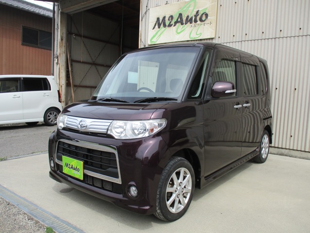 ダイハツタント左側パワースライドドアHIDヘッドライト 中古車画像