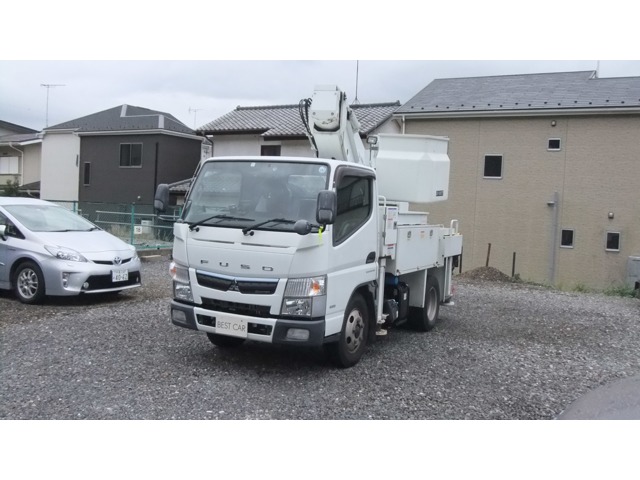 三菱ふそう&nbsp;キャンター&nbsp;高所作業車&nbsp;TADANO AT-100 特定自主検査済&nbsp;千葉県