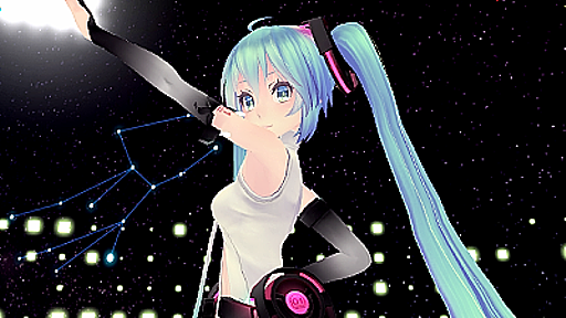 MikuMikuDanceの初音ミクをマウスでぐりぐり動かせるハイクオリティなFlashが登場