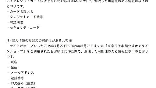 「ごまたまご」公式ECサイトからカード情報6.5万件流出か　ペイメントアプリ改ざんで