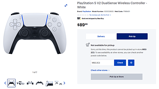 PS5の次世代コントローラー「V2 DualSense」を家電量販店が販売ページでおもらし、バッテリー寿命は倍増し充電ステーションも付属