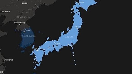 Starlinkの個人向けプラン、日本列島のほぼ全域で利用可能に