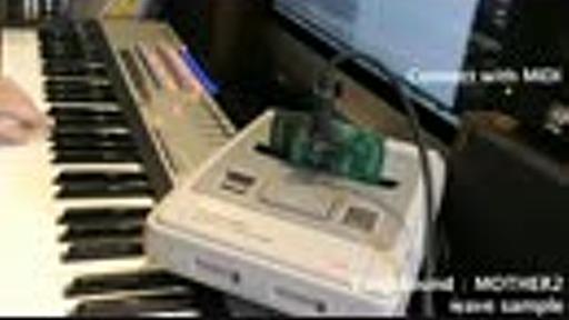 スーパーファミコン実機音源を手弾きしてみた【ゲーム実機音源楽団】 - ニコニコ動画