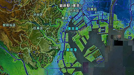 東京都心10区の地形を読む | EDITION