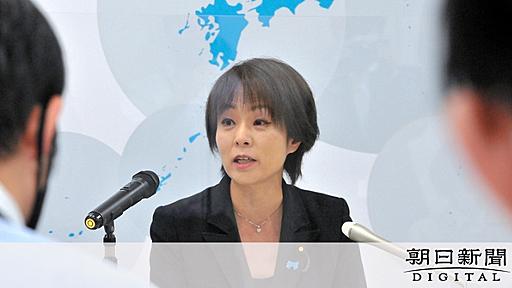 杉田水脈政務官、初答弁で「控えたい」繰り返す　過去の発言や判決に：朝日新聞デジタル