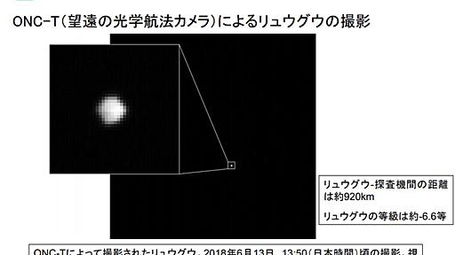 はやぶさ2、小惑星に照準　「日本からブラジルにある6センチの的を狙うのと同等」