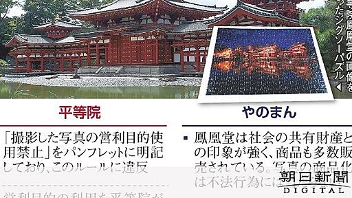 平等院鳳凰堂のパズル、なぜ訴訟に？著作権ないけれど…：朝日新聞デジタル