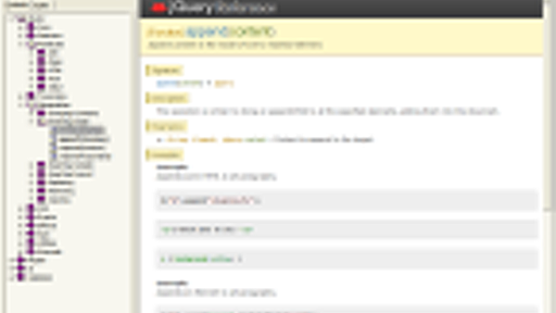 jQuery documentation (CHM)