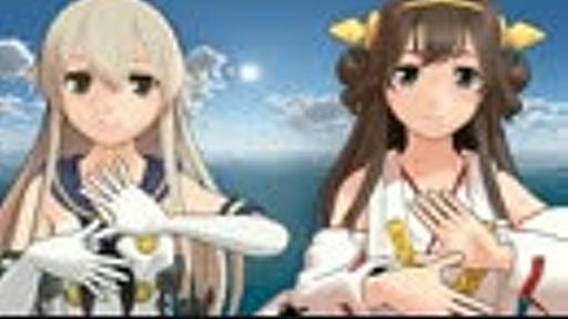 島風＆金剛にハッピーシンセサイザ歌わせてみた【人力VOCALOID＆艦これ】